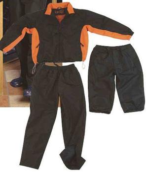 TRAINING SUITS - Others - Tracksuit Florens  Black/Orange, X-Small