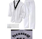 Korean Ultimate WTF Dobok Blackcollar, Backembroidery