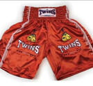Twins K1 Shorts Tassel, Röd XXL