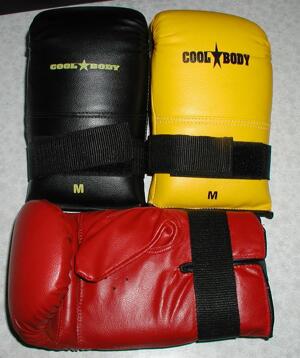 Cool Body Training/Fitness Glove, Red Medium
