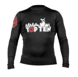 MMA - TOPTEN - Topten Rashguard Longsleeved Black