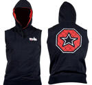 Topten MMA Sleeveless Hood  Svart