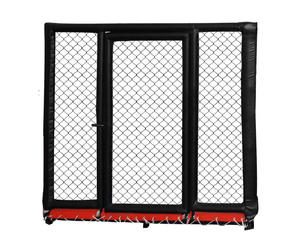 BOX/CAGE RING - Cage Octagon parts - Topten MMA Cage Section with entrance