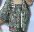 Topten boxningsshorts Camo, X-Large (190 cm)