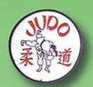 Broderat Märke Judo O-Goshi