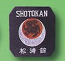 Broderat Märke Karate Shotokan