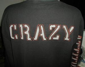 TRÖJOR - T-shirt / Linne / Top - GASP - GASP Crazy Attitude Longsleeve, Medium