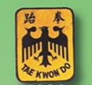 Broderat Märke Taekwondo Eagle