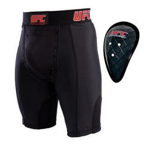 PROTECTION - Groin guard - Male Comp pants - UFC: Compression shorts with susp