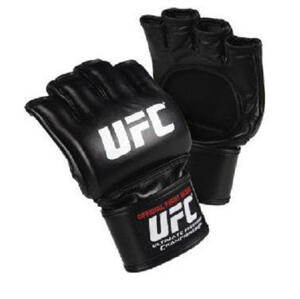 HANDSKAR - Grappling - Tunn/Normal stoppning - UFC Official Fight Grappling handske Läder, M-L