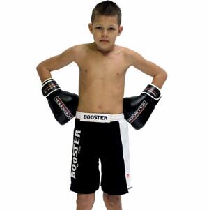 Booster Kids MMA shorts OCTAGON, Svart/Vit