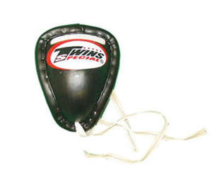 Twins Thai Groinguard Black, One size