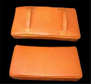 MITSAR - Mellan mitsar - Iranian Taekwondo Mits, Läder Brun 47x26x 8cm