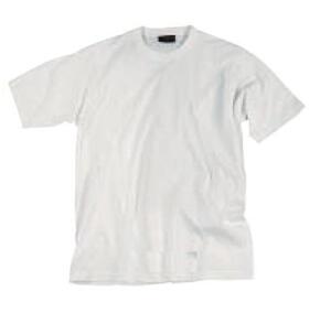 Wide Basic T-shirt, White