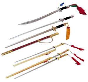 VAPEN - Kung-fu - Svärd - Hayashi Kung Fu Svärd Aluminium 85 cm (18 år)