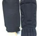Armour Protection Fot/Benskydd Svart