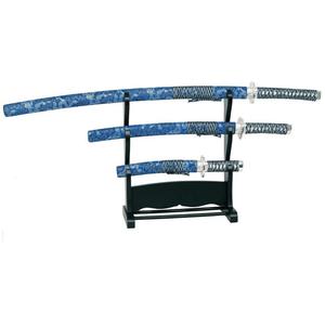 WEAPON - Sword set - Hayashi Samuraj Set Tiara Bue 3-set (18 year)