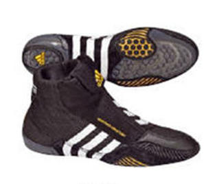 SKOR - Brottning - Adidas Response Brottarsko, Svart/Vit/Guld