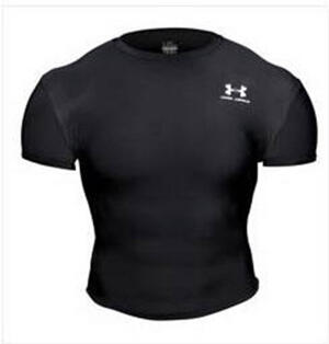 Under Armour Rashguard Short Sleeve Svart