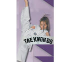 Hayashi with backprint (black) WTF Dobok