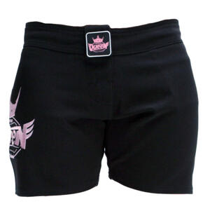 Queen MMA LADY trunks, Black/Pink