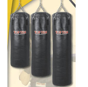 Topten Punch Bag Filled Black