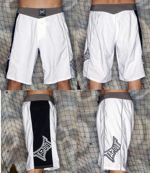 BYXOR - MMA Submission shorts - Tapout - Tapout Delta White Boardshorts