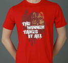 Topten T-Shirt  "The winner takes it all" Röd