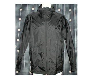JACKETS / VESTS - Others - Printer Windbreaker Jacket,Large Black 180 cm