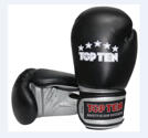 Topten Boxingglove Silverfight, Black