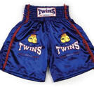 Twins K1 Shorts Tassel, Blå