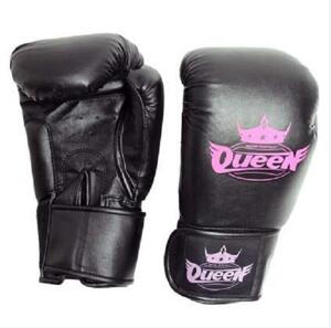Queen Boxglove LADIES CHOICE Black/Pink,  6-12 oz