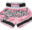 Twins Thaishorts Pink Fight Girl