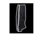 Hayashi trouser 2-Stripe Black/White, 170 cm