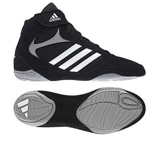 SKOR - Brottning - Adidas Pretero 2 Brottarsko, Svart/Vit/Grå