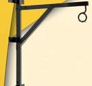 Hayashi  Steel-Wall-Attachment Black, max 60 kg
