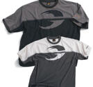 GASP 2-Coloured Tee, Black/Metal