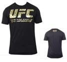 UFC Cage T-shirt Svart/Guld, X-Large