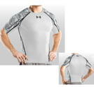 Under Armour Rashguard Battle SS Tee, Grå