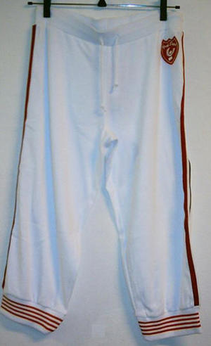 TROUSER - Training Ladies - Capripant with cuff White