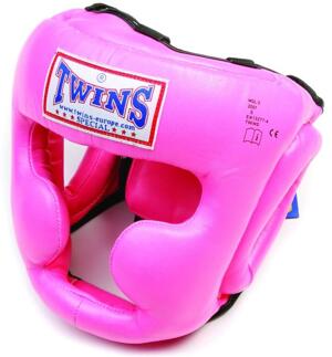 SKYDD - Huvudskydd - Boxning/kampsport Sparring - Twins Huvudskydd Sparring Läder Rosa