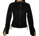 Calgary Loose Neck Jacket Svart