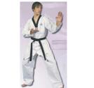 Hayashi Pusan WTF Dobok Ribbad svartkrage
