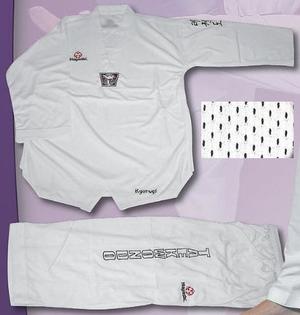 DRÄKTER - Taekwondo WTF - Hayashi - Hayashi Kyorugi WTF Dobok Mesh Vitkrage