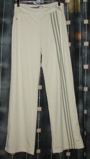 TROUSER - Training Ladies - Adidas 3 SA Mesh Pant, Frost 38